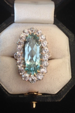 Aquamarine and Diamond